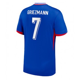 Pánské fotbalový oblečení Francie Antoine Griezmann #7 Domácí košile ME 2024 Krátkým Rukávem